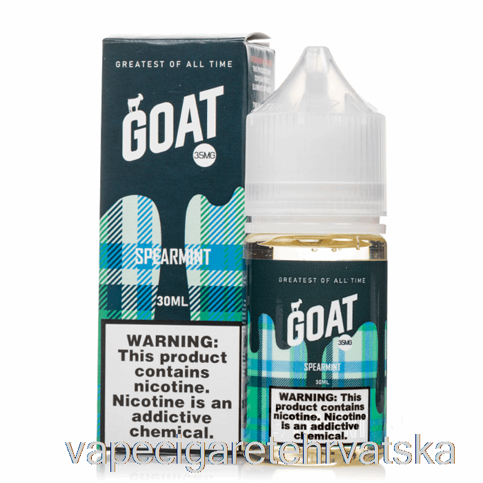 Vape Hrvatska Spearmint - Kozje Soli - 30ml 35mg